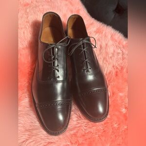 NIB Allen Edmonds Fifth Avenue Classic Captoe Black Leather Men's Dress Shoes